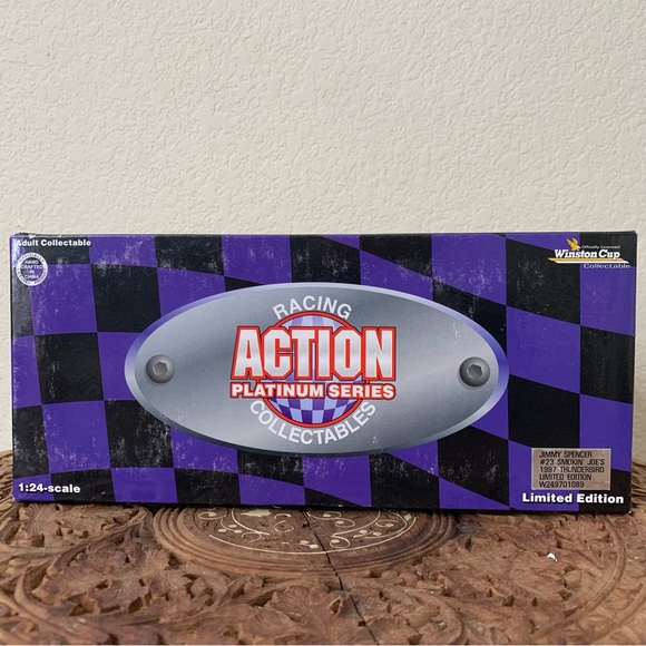 Jimmy Spencer #23 Smokin Joe's 1997 Thunderbird 1:24 Scale Car Action W249701089 - Picture 2 of 7